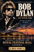 Bob Dylan — 4 December 2026 — Royal Festival Hall London