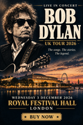 Bob Dylan — 3 December 2026 — Royal Festival Hall London